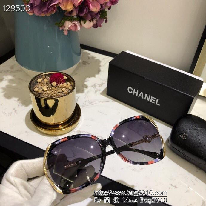 CHANEL香奈兒 官方同款 新款大框偏光墨鏡 經典珍珠款 寶麗來超清 偏光太陽鏡 311  lly1470
